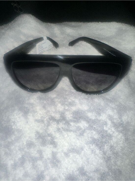 NWTs CELINE Black Aviator Sunglasses main image 9